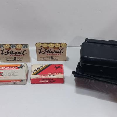 12 Guage Special ammunition - Vintage Rotteil Brenneke - and more