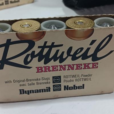 12 Guage Special ammunition - Vintage Rotteil Brenneke - and more