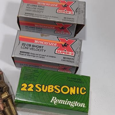 360+ PLUS Rounds of assorted .22 shells - Ammunition
