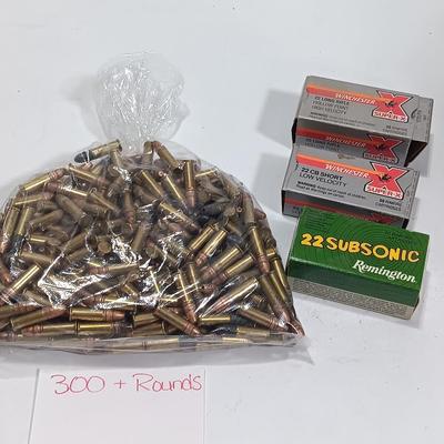 360+ PLUS Rounds of assorted .22 shells - Ammunition