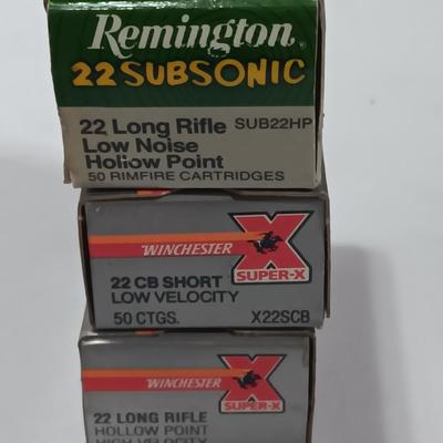 360+ PLUS Rounds of assorted .22 shells - Ammunition