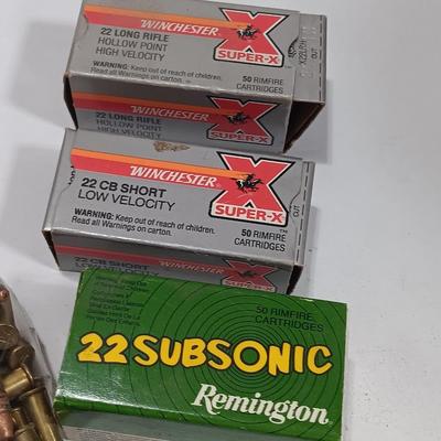 360+ PLUS Rounds of assorted .22 shells - Ammunition