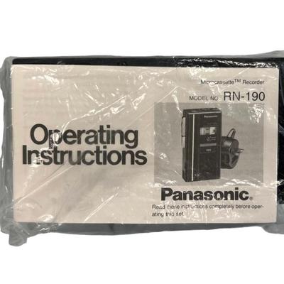 Panasonic Microcassette Recorder RN-190