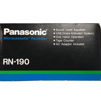 Panasonic Microcassette Recorder RN-190