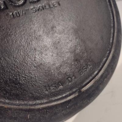 Lodge Cast Iron Skillet- Approx 10 1/2" in Diameter
