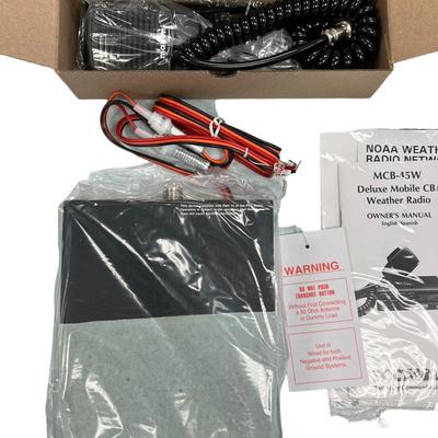 Maxon CB/Weather Radio MCB-45W