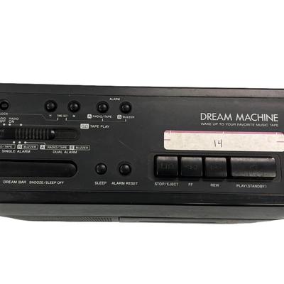 Sony Dual Alarm Cassette Player Digital Clock Radio