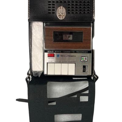 Bell & Howell Solid State Cassette Recorder