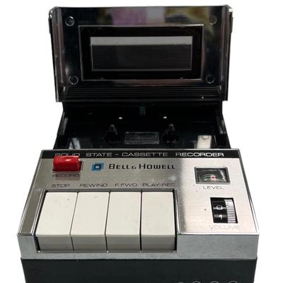 Bell & Howell Solid State Cassette Recorder
