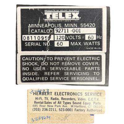 Telex Copyette 1 & 1