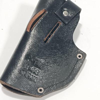 m 44 pan marked LEATHER pistol holster