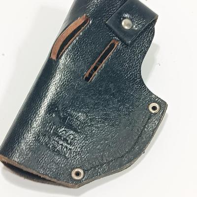 m 44 pan marked LEATHER pistol holster