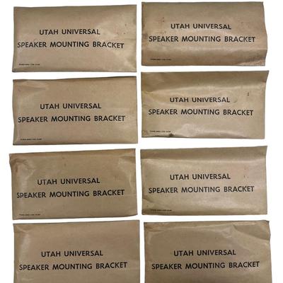 8 Utah Universal Speaker Mounting Brackets