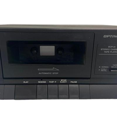 Optimus Cassette Tape Player SCP-31