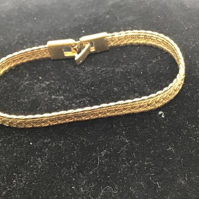 Vintage, gold tone, Korean bracelet
