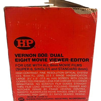 HP Hudson Photographic Industries Incorporated Vernon 808/Dual Eight Movie Viewer-Edition