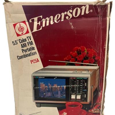 Emerson 5.5" Color Television AM/FM Receiver