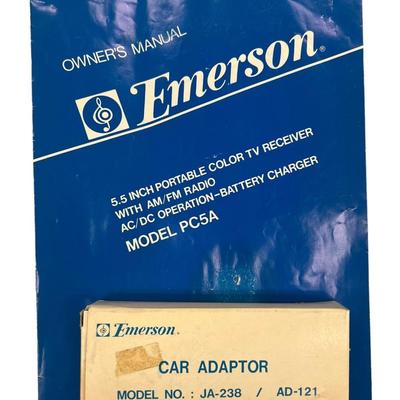 Emerson 5.5" Color Television AM/FM Receiver