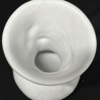 Van Briggle Matte white vase