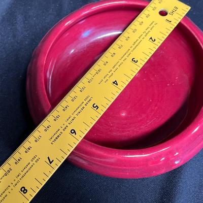 Brush pottery bowl