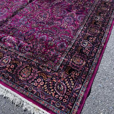 Large Karastan Wool Rug Beautiful 10' x 18'