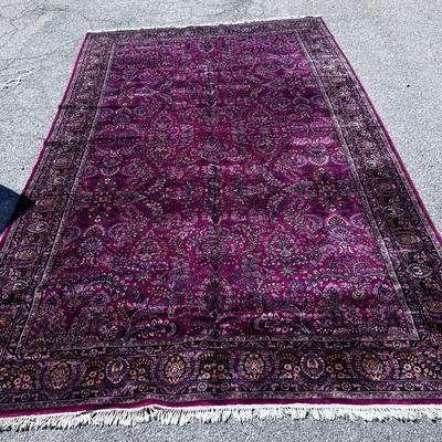 Large Karastan Wool Rug Beautiful 10' x 18'