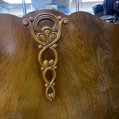 Small English Walnut Wardrobe, Antique, Harris Lebus Furniture