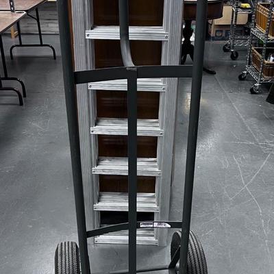 Gray Rubber Tire Hand Truck