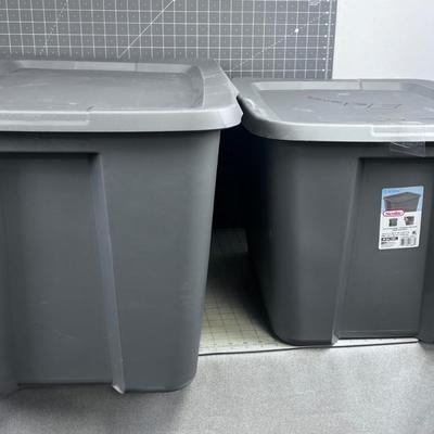Large & Extra Large STERLITE Gray Tubs