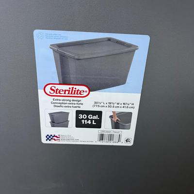 Large & Extra Large STERLITE Gray Tubs