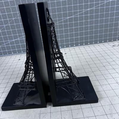 Eiffel Tower Book Ends 