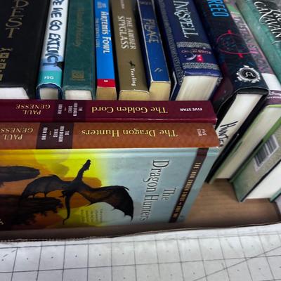 Tray of Fantasy Novels (14)   Books. 