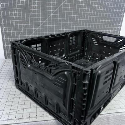 Folding Crate Black