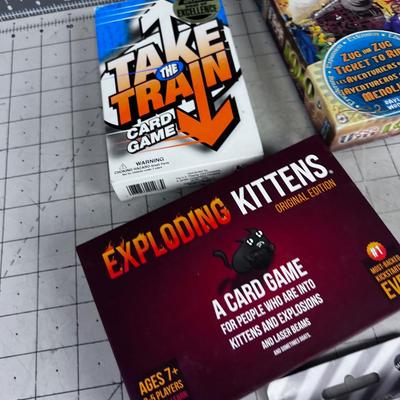 CARD Games Including Exploding Kittens 
