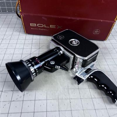 Bolex Zoom Reflex Movie Camera
