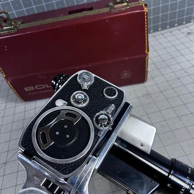 Bolex Zoom Reflex Movie Camera