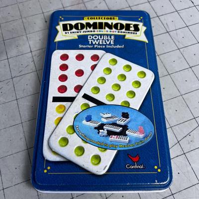 Tin of Dominoes 