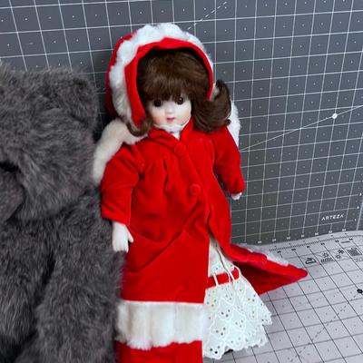 Doll and her Bear 
