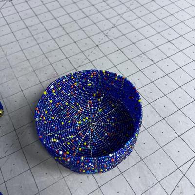 Beaded Basket & Jewelry 
