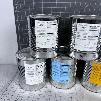 Food Storage 9 Cans 