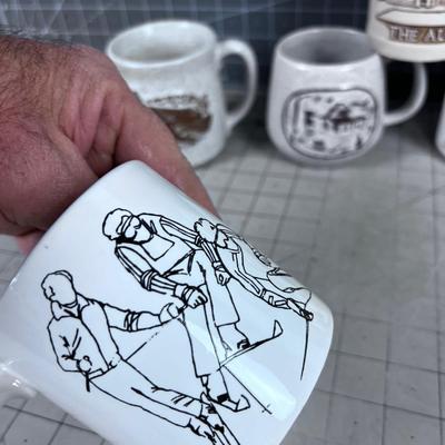 Pile of Coffee Cups - Interesting