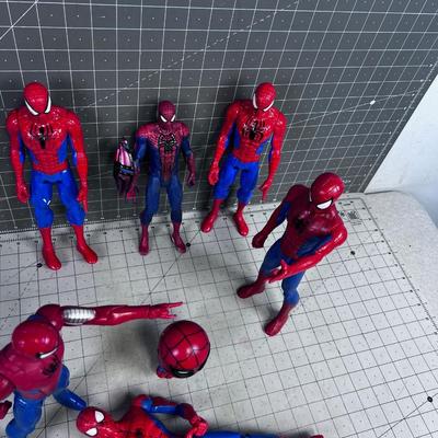 Collection of Spiderman  Figures
