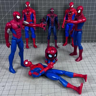Collection of Spiderman  Figures