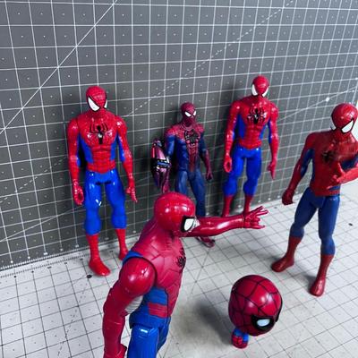 Collection of Spiderman  Figures