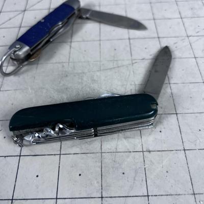 Swiss Army Knife and a Cub Scout Knife