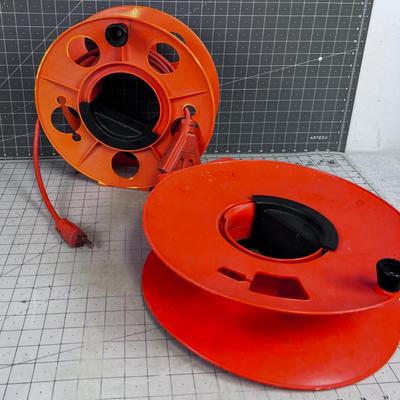 Extension Cord and 2 Reels ORANGE 