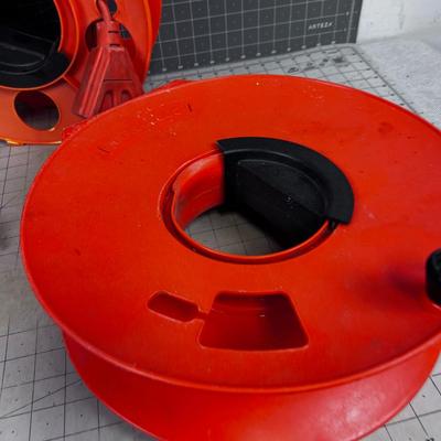 Extension Cord and 2 Reels ORANGE 