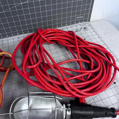 Extension Cord and a Drop Light 50 Plus Feet