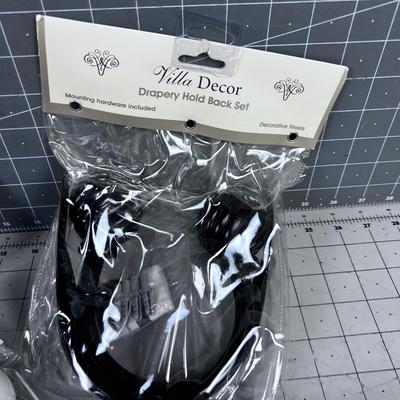 NEW Drapery Hold Backs 