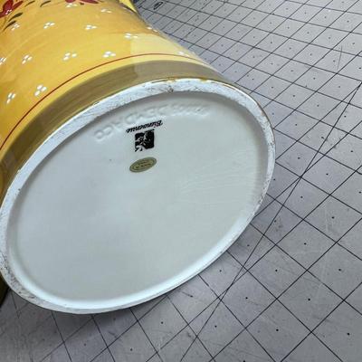 Ceramic Canisters Golden Country Look